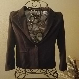 Black professional blazer size small petite